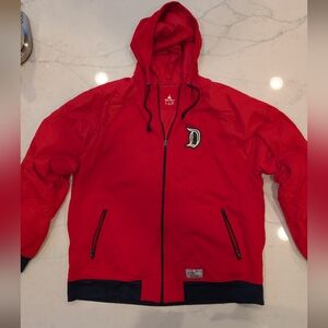 Disneyland Resort Jacket Size XL Red Hooded Jacket Unisex Disney Parks